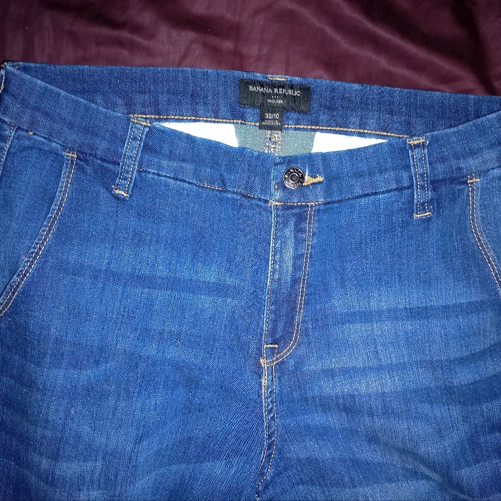 Blue Wide leg jeans
